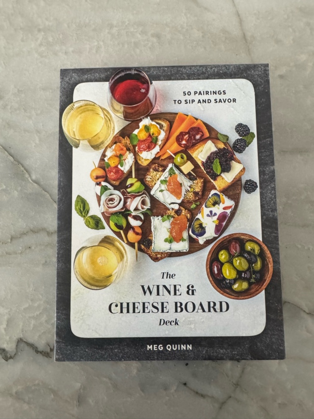 Wine and Cheese Board Deck
